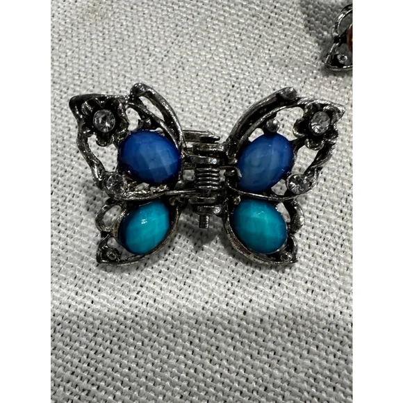 Butterfly hair clips (2) - Picture 3 of 6